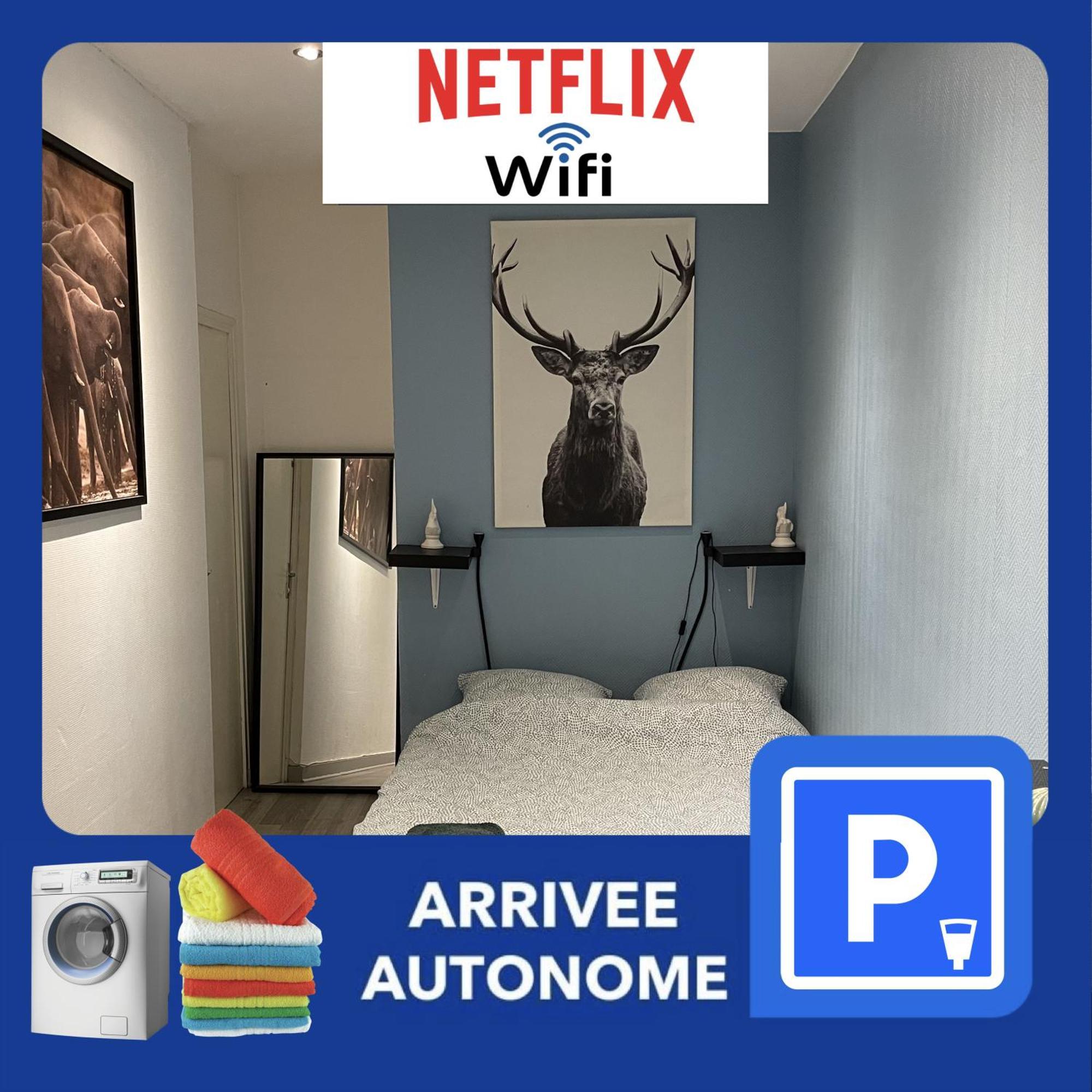 010 Chic & Cosy F1 29M2 Hypercentre Wifi Smart Tv Netflix Apartamento Saint-Etienne  Exterior foto